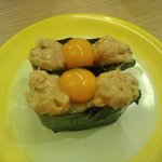 すし江戸 - うずら納豆