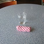 コーヒーハウス101 - ダスターみたいなおしぼり(笑)