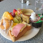 コーヒーハウス101 - トーストセット(°Д°)
