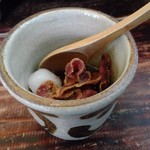 島やさい食堂 てぃーあんだ - 〆の「ぜんざい」