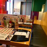 五右衛門 - 店内 二人がけ席