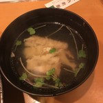 Hakata Taheezushi - 鯛アラ吸い物！