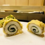 まつむら - 六品目：鱚（キス）の天麩羅