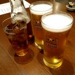 居酒屋 月野郎 - クラシックとウーロン茶デキャンタ