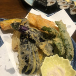 寿し和 - 野菜天麩羅盛り