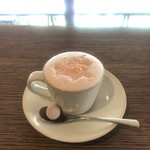 かふぇ楊梅亭 - さくらラテ