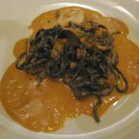 リストランテ フォンタナ - イカスミのパスタ