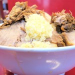 ラーメン二郎 - ラーメン小＋ニンニク
