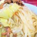 ラーメン二郎 - 野菜（そのまま）