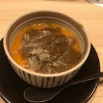 はらまさ - 蟹、蟹味噌、フォアグラの茶碗蒸し