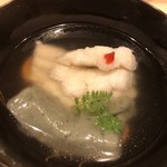 はらまさ - アイナメ、ヨモギ豆腐