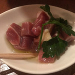 SAVOY 麻布十番店 - 角切り生ハムのオイル漬け