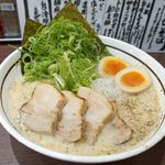 担々麺はなび - 特製クリーミー胡麻ラーメン1,180円。濃厚担々麺はなび 三好店(愛知県みよし市)食彩品館.jp撮影