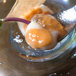 バローレ - 塩水ウニ…♪゛
      新玉ねぎとの甘さのコラボ♡