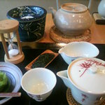 喫茶去 京極 - 玉露セット