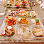 創作イタリアン Gemelli - 前菜の9点盛り合わせです！