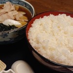 えびや - ご飯はあい変わらずの激盛り