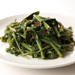 Stir-fried water spinach