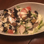 旬酔基じ - 揚げ茄子シーザーサラダ♬ 600円