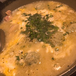 旬酔基じ - 鶏スープ雑炊♬