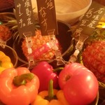 島のごちそう てぃんがーら - ランチの食べ放題島野菜たち