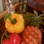 島のごちそう てぃんがーら - ランチの食べ放題島野菜たち