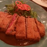 島のごちそう てぃんがーら - 石垣牛のビーフカツレツ　2,800円