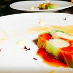 Chez Nyaqu - オマール海老と平貝と野菜のテリーヌ