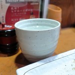 やきとり 正や - 芋焼酎 お湯割り？？