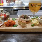 トリワイン ＰＩＫＯＳＨＨＨＵ - 前菜７種盛