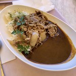 アドベンカリー - お肉盛り盛りカレー（1000円）