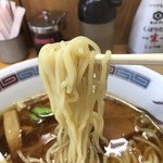 ラーメンショップ１０１番 - 麺のアップ