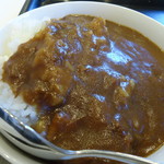 横浜家系ラーメン みさきや - 半カレー