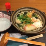 みぃ珈琲 - H.31.2.24.昼 鍋焼きうどん 800円税込