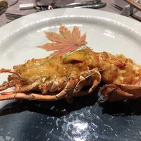 河文 - オマールエビのウニみそ焼き