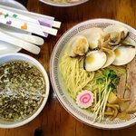 ふくろう - 限定 つけ麺 〜追いはまぐり仕立て〜