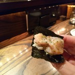 焼き鳥 とりら - 骨岸海苔巻き