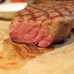 ラ プランシュ - あか牛ヒレ断面