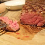 ラ プランシュ - あか牛ヒレ断面