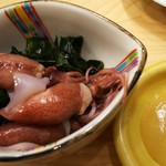 築地寿司清 - ホタルイカを酢味噌で