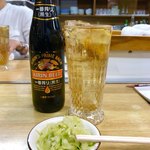 忠弥 - 忠弥カクテルと黒ビール