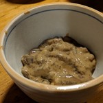 天史朗鮨 - いかゲソの塩辛　激ウマ!!