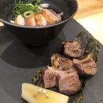 合鴨専門店 香春 - ロースの昆布締め