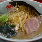 山岡家 - （大） 醤油ラーメン 650円 + 白髪ネギ増し 160円
