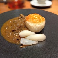 FORNO - 特製ビーフカレー/焼リゾットと砂丘らっきょ添え～