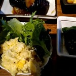 レストラン 大重亭 - 大重亭弁当の小皿料理　卵サラダ