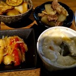 レストラン 大重亭 - 大重亭弁当の小皿料理　エスカベッシュとグラタン