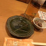 Izakaya Otafuku - ビールと お通し