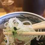 らーめん いまるや - シャキシャキ葱