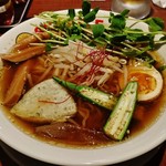 SEATTLE RAMEN STAND - ベジタブルラーメン+大盛り